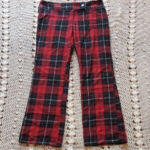 Love Culture Plaid Casual Bottoms